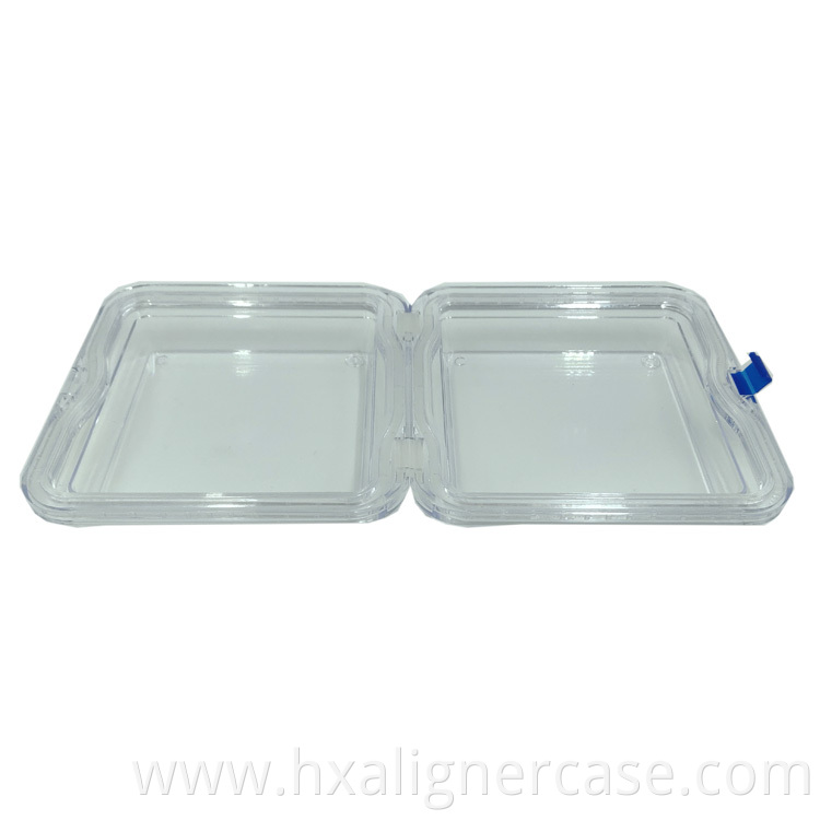 HN-155 13x13x5cm Plastic Membrane Box Jewely /Electronic Chip/Watch/ Denture Storage Box